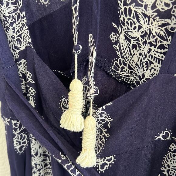 Faithfull The Brand Tuula Maxi Dress Devani Print Longline Dress USA 2 - Picture 9 of 14